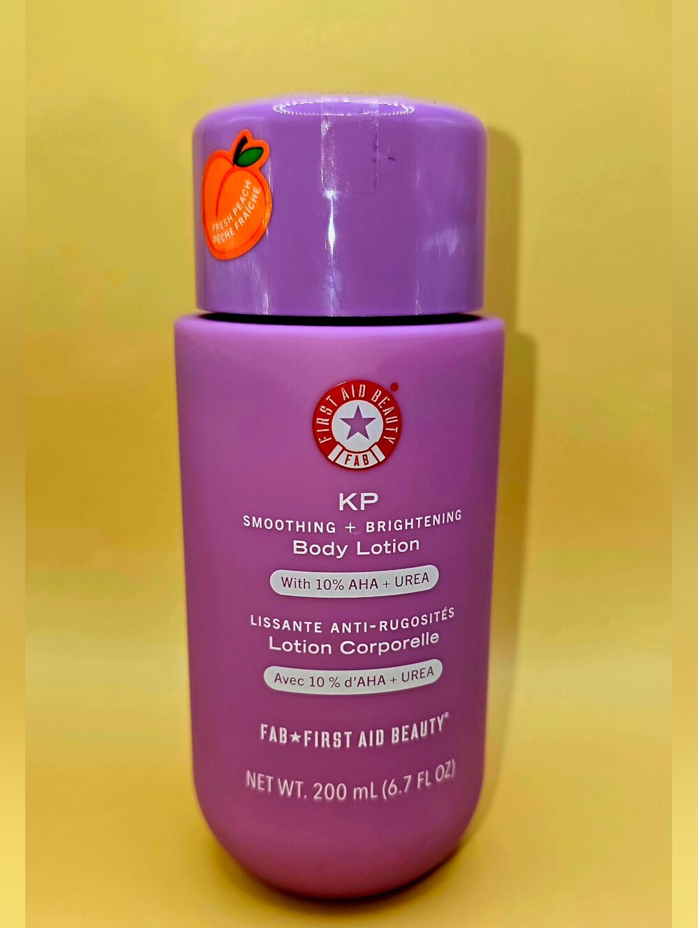 First Aid Beauty KP Smoothing + Brightening Body Lotion